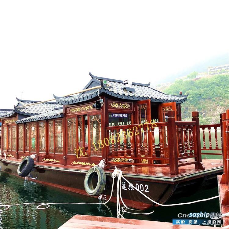 湖北白莲湖水库游船厂销售景区旅游观光画舫船