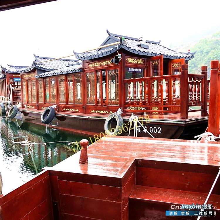 湖北白莲湖水库游船厂销售景区旅游观光画舫船