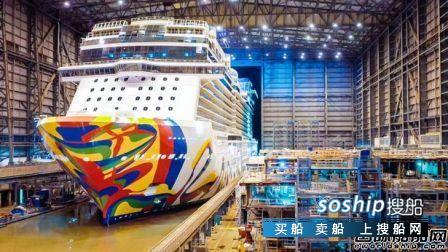 Meyer Werft建造“Norwegian Encore”号邮轮出坞,邮轮建造