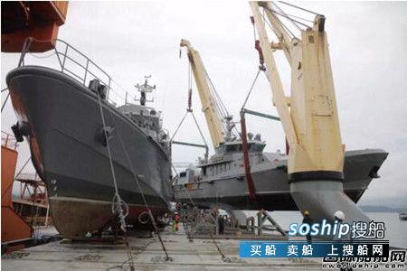 江龙船艇3艘尼日利亚批量铝合金超高速巡逻船吊装发运,江龙船艇骆宗亮