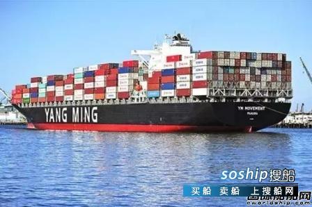 阳明海运营收衰退称集运市场将面临挑战,阳明经