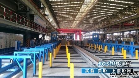 中船九院总包外高桥临港海工T型材自动生产线试运行,外高桥海工