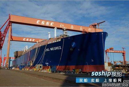 沪东中华亚马尔项目4号船顺利出坞,沪东船舶