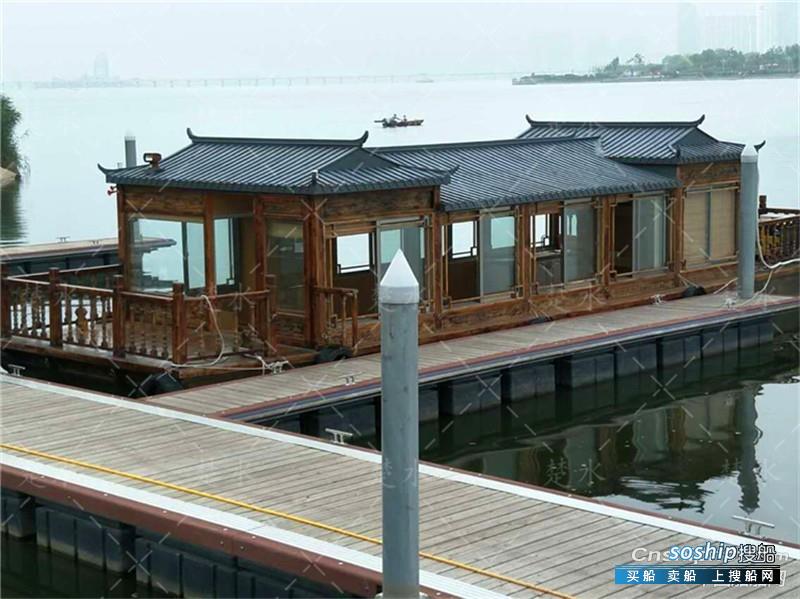 韶关木船厂出售画舫船餐饮观光船客船