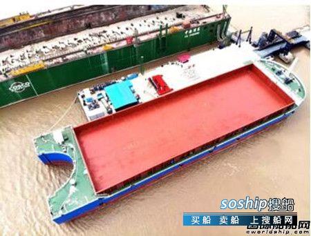 上海中远海运重工交付12000吨顶推组合体驳船项目首批船舶,中远海运重工
