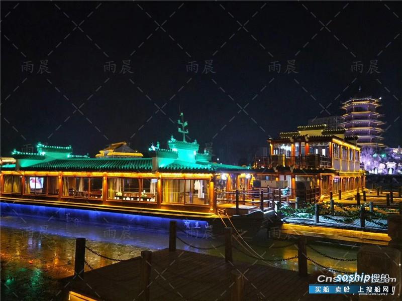 晋中画舫木船制造厂出售水上餐饮住宿船