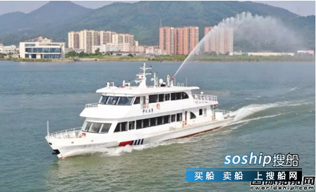 江龙船艇40米级多功能水上综合执法艇开展试航,江龙船艇刘开红
