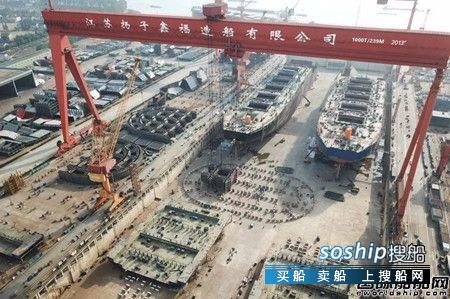 扬子鑫福建造常泰长江大桥5#墩钢沉井顺利进坞,常泰长江大桥最新消息