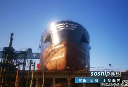 舟山中远海运重工首次实现新造项目船台阶段发电机动车,舟山中远重工
