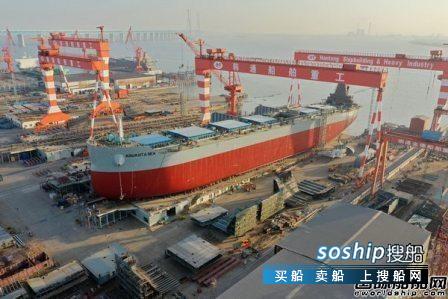 韩通船舶重工一艘000吨散货船下水 中国船舶交易网 二手船舶交易 热搜头条上中国船舶交易网