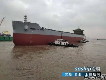 新韩通船舶重工建造2艘82000吨散货船同日下水,