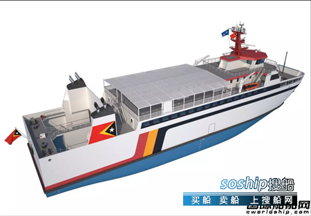 达门宜昌船厂将为东帝汶政府建造一艘客滚船,