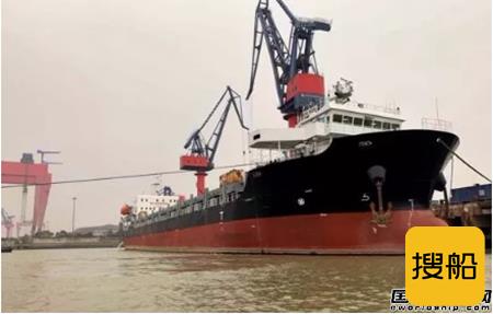 东泽船舶一艘558TEU集装箱船顺利完工