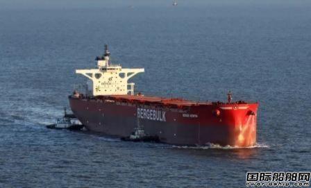 渤船重工交付一艘21万吨散货船迎来交船开门红