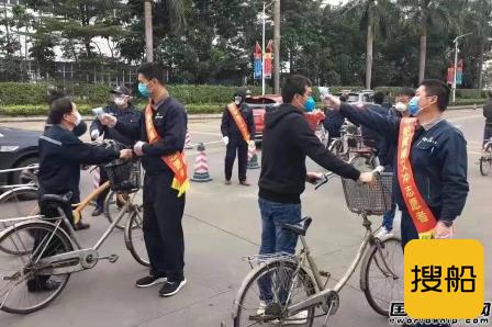 黄埔文冲全力冲刺一季度重大生产节点