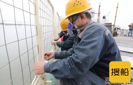 黄埔文冲全力冲刺一季度重大生产节点