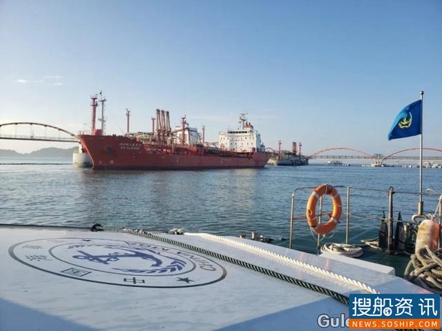 漳州海事：保障古雷港区重要物资载运船舶进出港