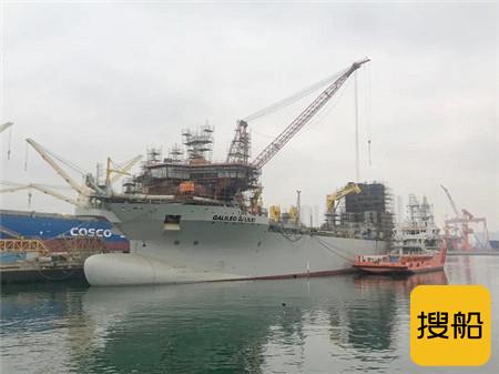 大连中远海运重工挖泥船项目严格落实人员管控措施