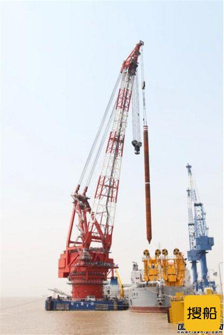 振华重工“长狮18”挖泥船完成重要节点