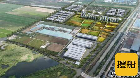 招商工业海门基地国内首个室内干船坞顺利推进