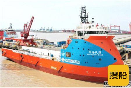外高桥造船PSV H1351船完成坞检试航项目凯旋