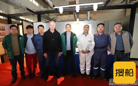 招商金陵出口欧洲豪华滚装船舱室样板间通过验收