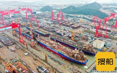 广船国际接连完成6艘船6大节点开启“超高速”模式