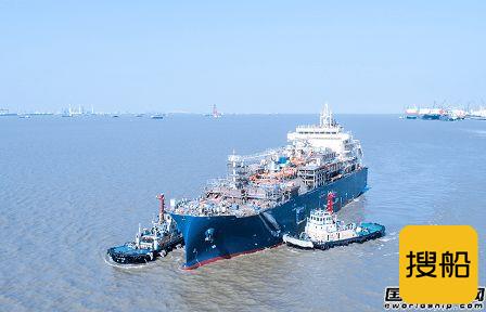 沪东中华交付全球首创最大最先进LNG加注船