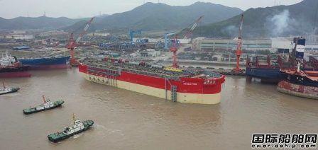 中远海运重工建造FPSO船体抵达新加坡，但船厂停工了