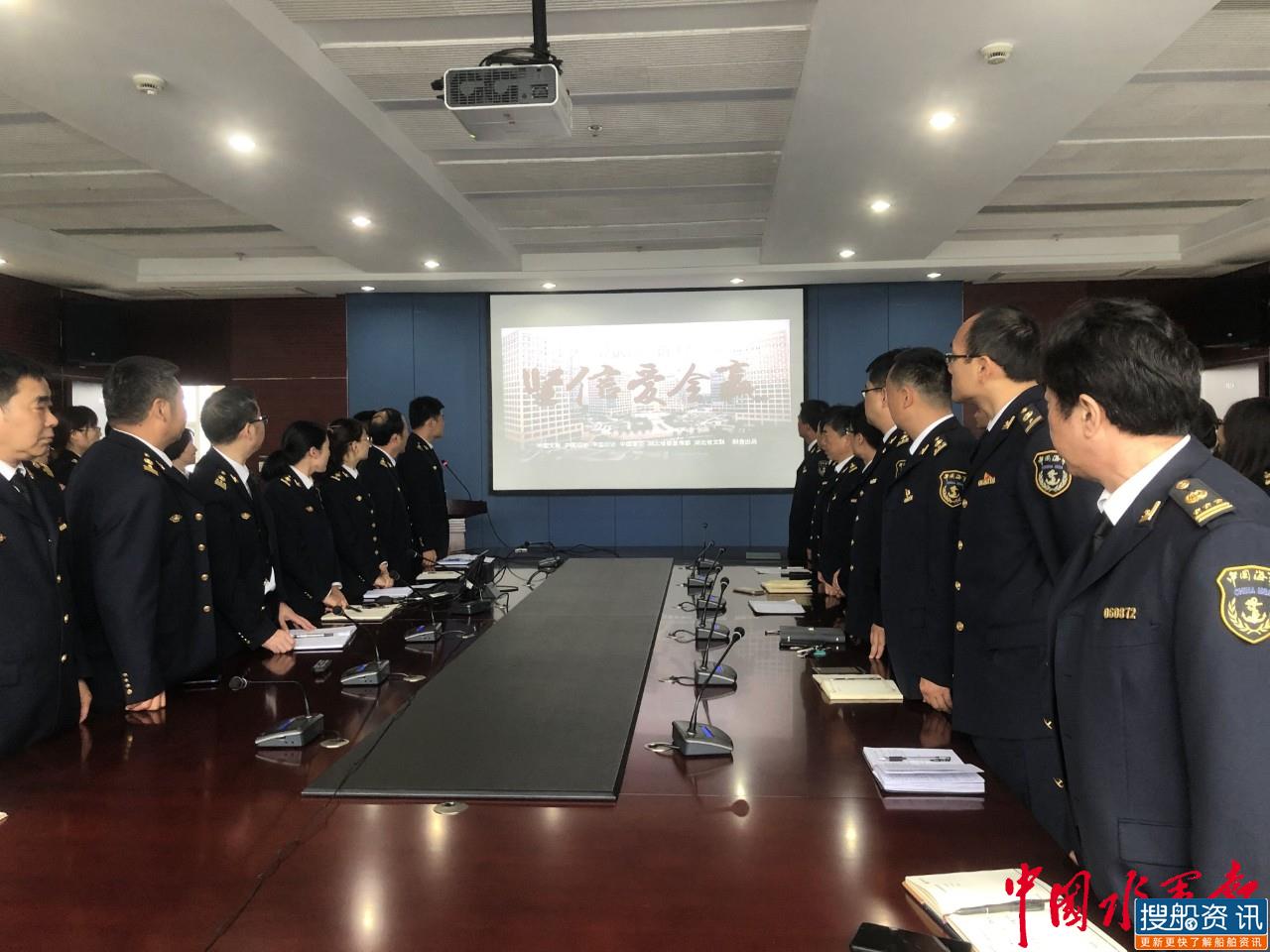 盐城海事局举办“我们都是战士”抗疫主题道德讲堂活动