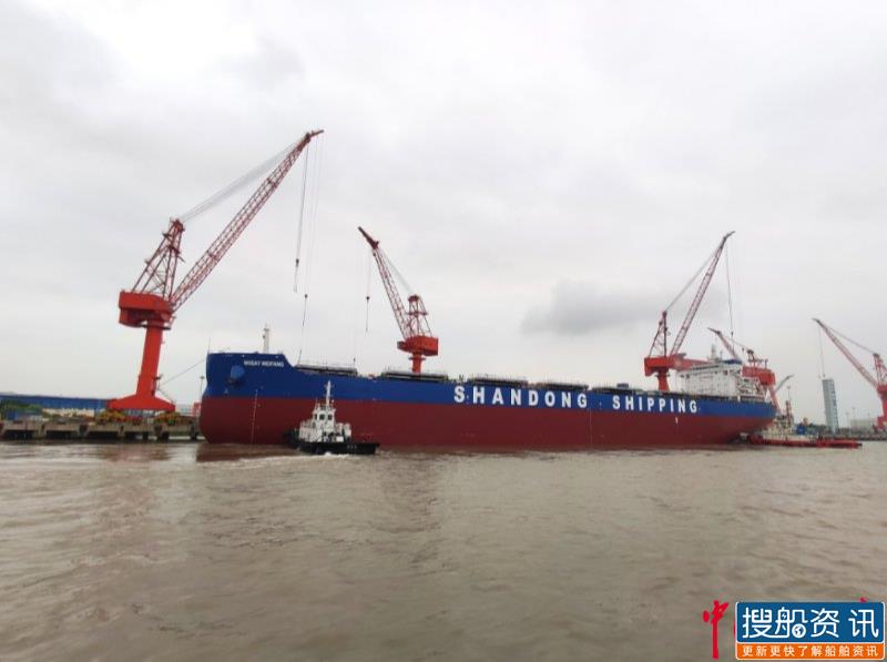 企业复工复产“快速进行时” 扬州海事连续为5艘新造船保驾护航