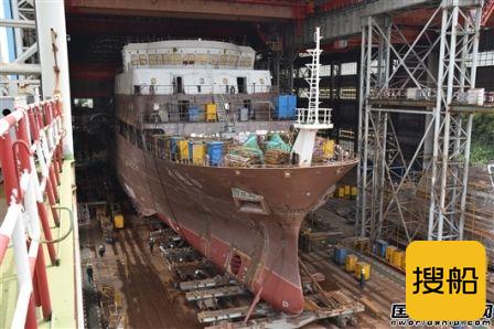 黄埔文冲稳步推进“实验6”综合科考船建造