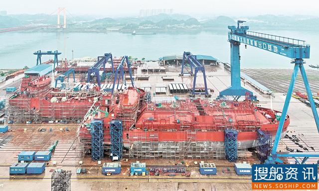 宜昌一船舶企业海外造船订单已排至年底