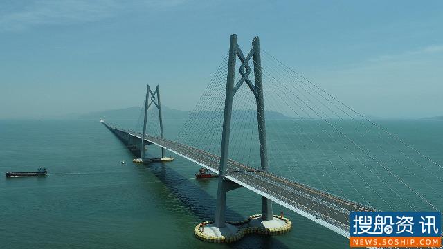 广州海测完成港珠澳大桥无人机三维立体扫描测量
