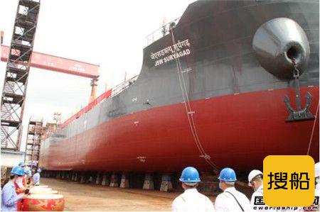 芜湖造船厂8000吨系列船订单按节点下水
