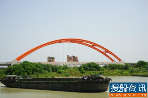 芜申线河定大桥左幅桥梁预计下个月建成通车