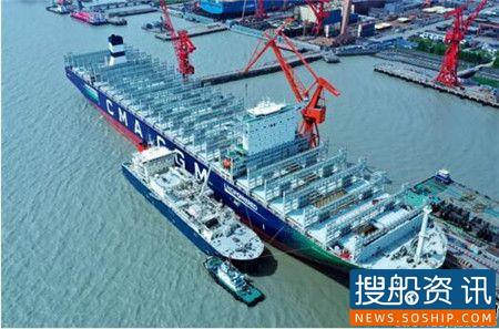 沪东中华18600方LNG加注船完成LNG加注模拟试验