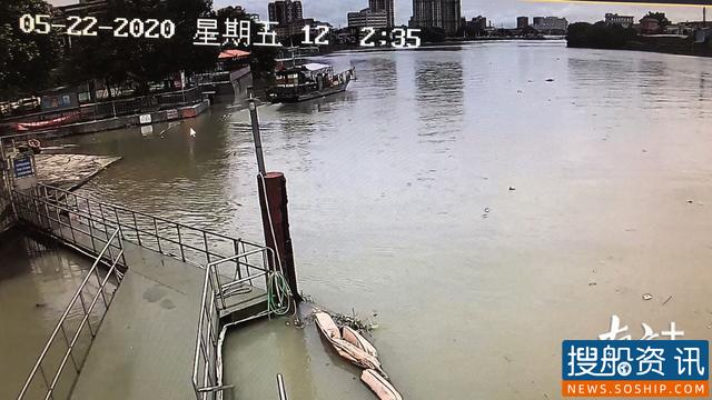 暴雨致水位大涨，海事部门力保船舶航行安全