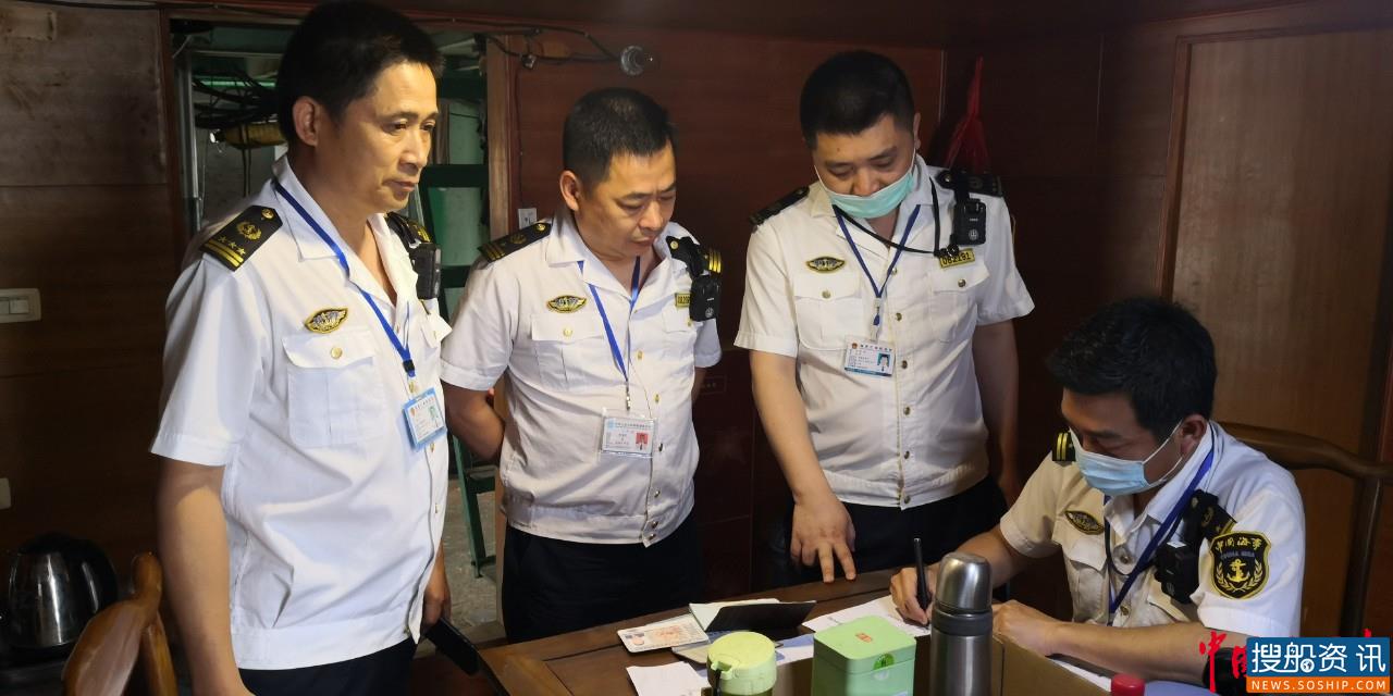 福州连江海事处全面开展采运砂船舶集中整治行动