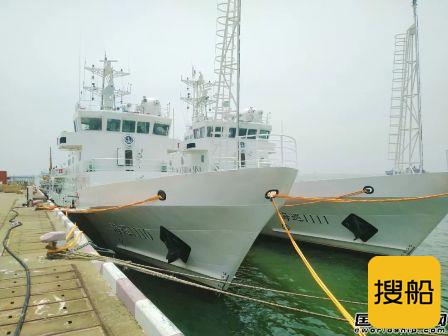 武船交付两艘60米级B型海事巡逻船