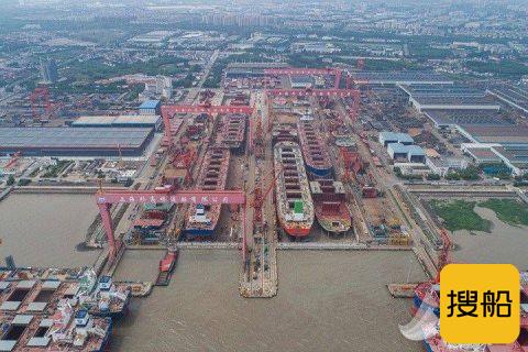 外高桥造船“中国第一长”船坞5月底竣工