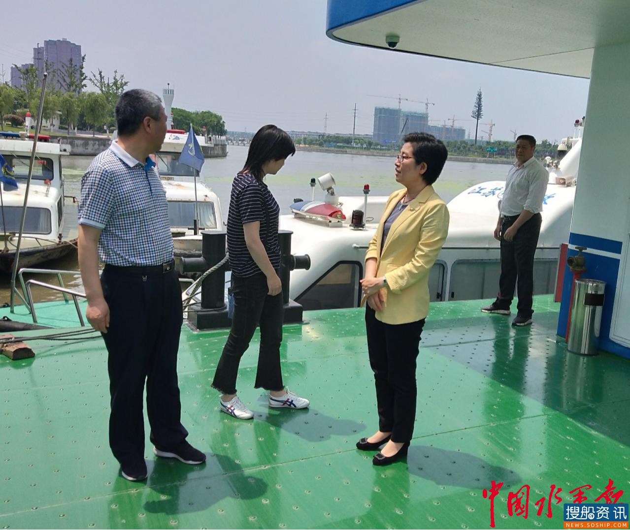 南通市港航事业发展中心开展汛前安全督查工作