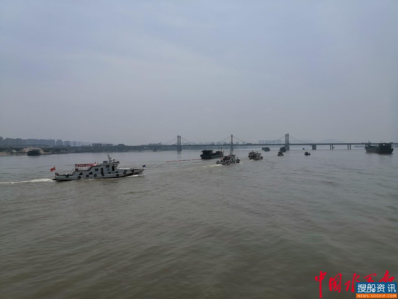 福州市地方海事联合福州地铁开展水上交通安全演练