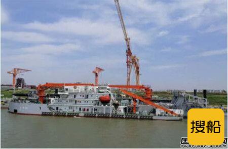 长江航道局2000方挖泥船顺利完成清水试验