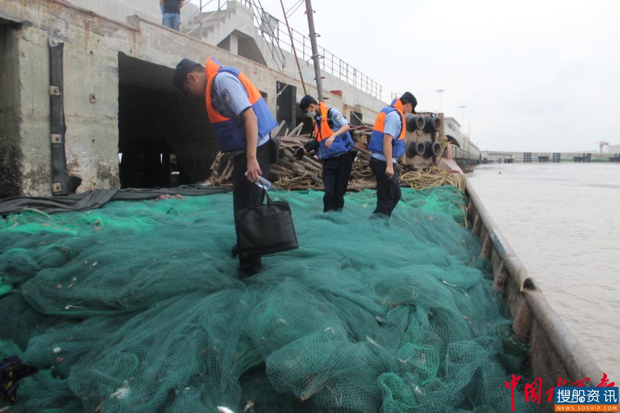 长航启东派出所持续发力,严厉打击非法捕捞