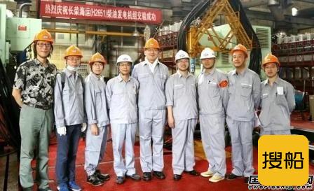 安柴交付长荣海运第二批3台套6DK-26柴油发电机组