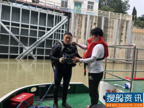 京杭运河江苏省船闸应急保障中心完成对江苏 28座船闸二季度水下安全检查