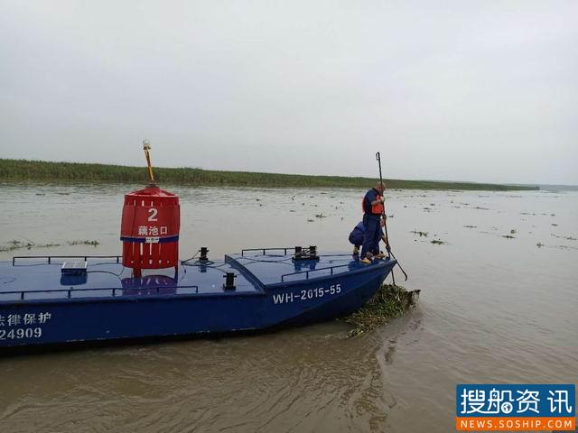 石首航道处坚守防汛一线守护航道平安