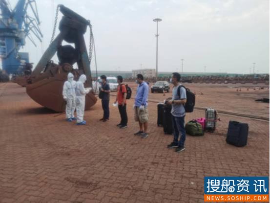 爱心传递曹妃甸海事局成功助力香港籍船员在港换班