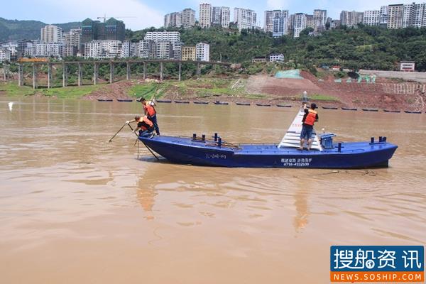 长江宜昌航道局积极应对 长江2020年1号洪峰过境